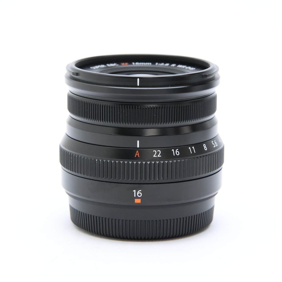Fujifilm Fujinon XF 16mm F/2.8 R WR Len with Front and Back Fujifilm Fujinon XF 16mm F/2.8 R WR Len with Front and Back