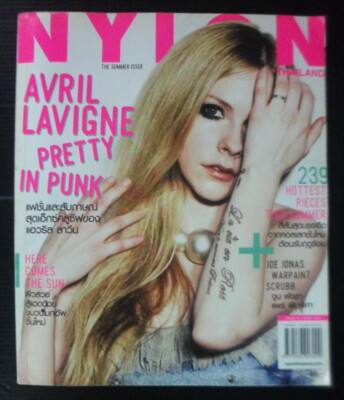 2014 Avril Lavigne Joe Jonas Warpaint THAILAND Magazine Book MEGA RARE!!!