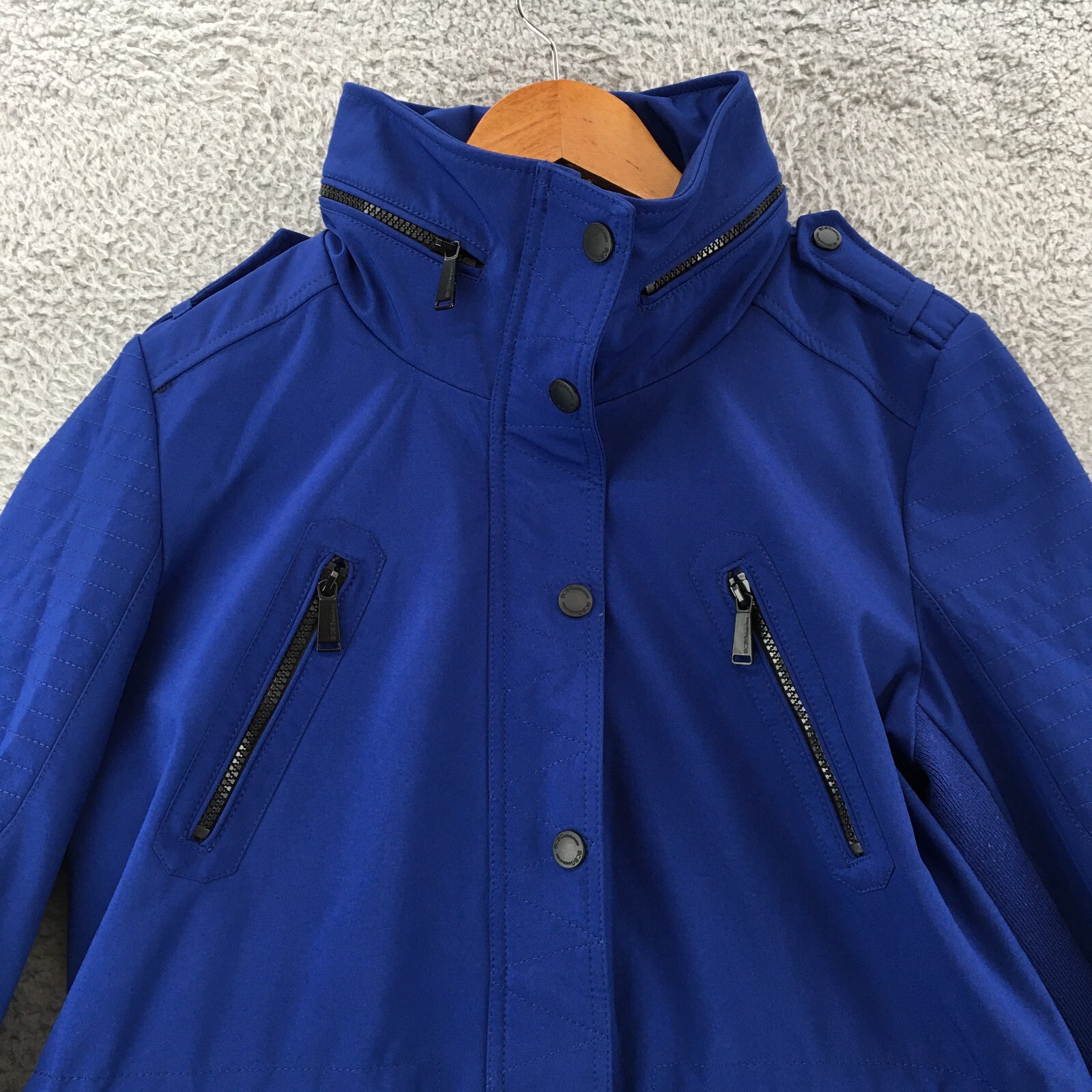 BCBGeneration Winter Jacket Mens Large Zipped Poc… - image 2