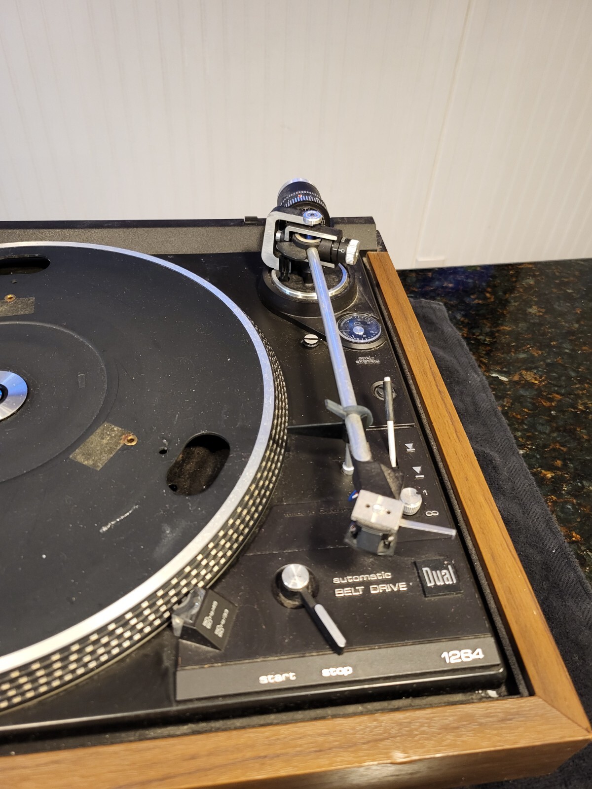 Dual CS 1264 Automatic Belt Drive Turntable Made In Germany For Parts