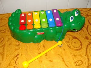 fisher price alligator xylophone