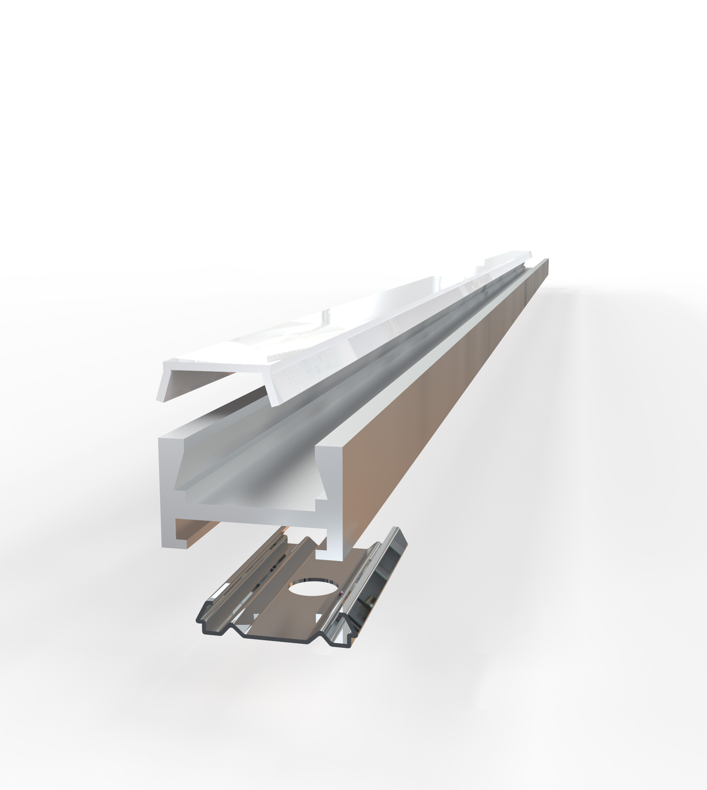 Led Aluminium Profil 2m MOLA (MO) Fliesenprofil Aluminium 2m Eloxiert - Für Led Streifen Bis Led Streifen 2m