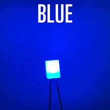 12 Volt Red Green Blue White 5mm LED GM Dash Switches Bulb Replacements 100ct pc