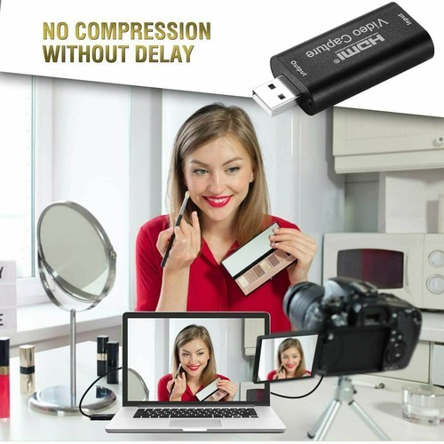 HDMI to USB Video Capture Card 1080P Recorder Phone Game Video Live Streaming - Picture 8 of 14