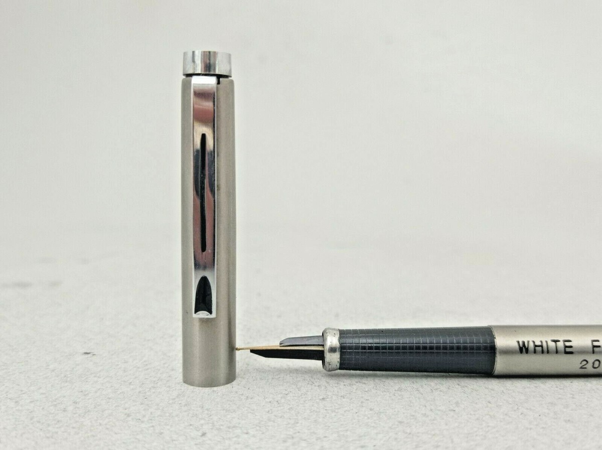 WHITE FEATHER 203 Export Model Fountain Pen Vintage RARE WHITE FEATHER 203 Export Model Fountain Pen Vintage RARE