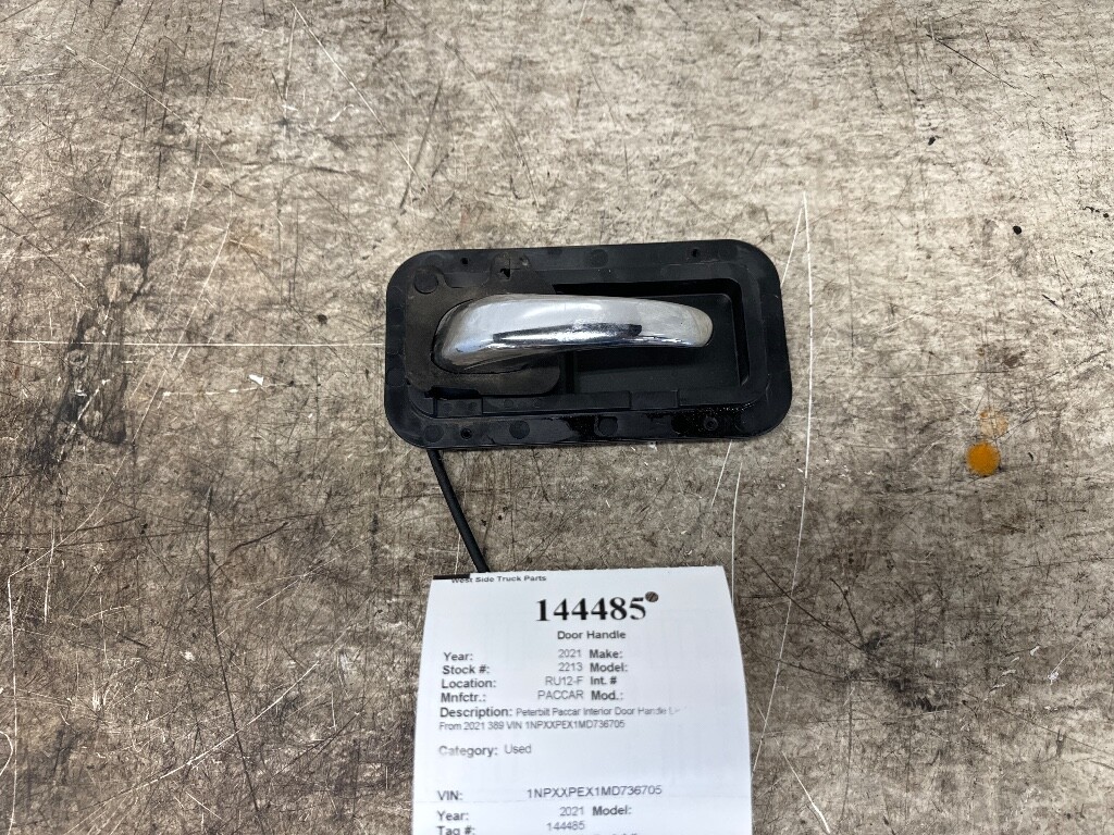 Peterbilt Paccar Interior Door Handle LH S56-6028 From 2021 389 | eBay