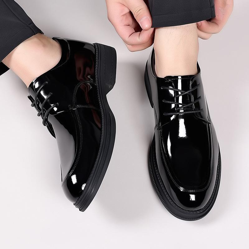 SAOLA Scarpe da sposa Oxford stringate da uomo inglesi a punta eleganti business casual nuove