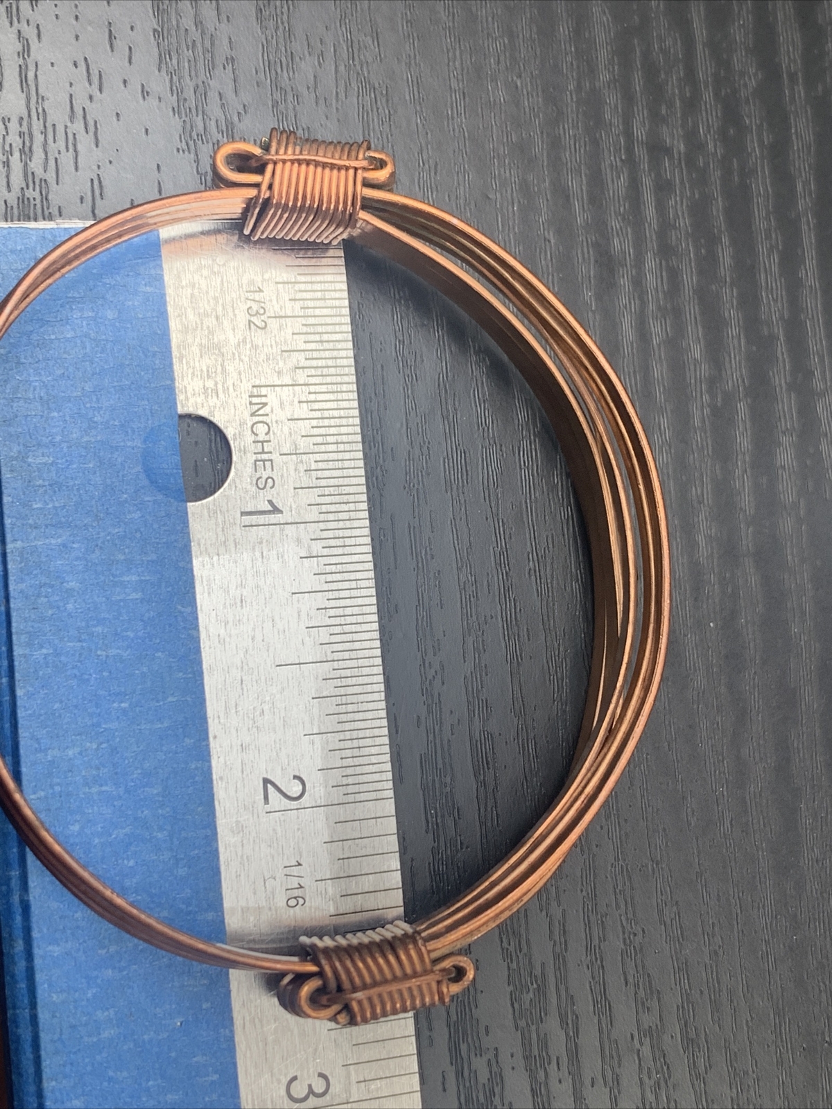 Vintage quality solid copper open back hand made … - image 7