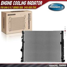 Engine Cooling Radiator for BMW 5 6 7 Series 520i 530i 540i 630i 640i 730i 740i
