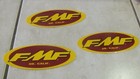 FMF Sticker Decal Glossy Motorcycle S254 Lot of 3
