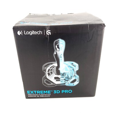 Logitech Extreme 3D Pro 963290-0403 Precision Flightstick Joystick New Open Box