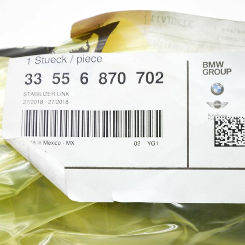 NEU BMW X3 G01 HECK -ANTI -ROLL -STABILISATOR LINK 33556870702 ORIGINAL - Bild 11 von 12