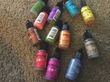 Tim Holtz Alcohol  Pearls  Ink each your choice   UPDATED July 3rd