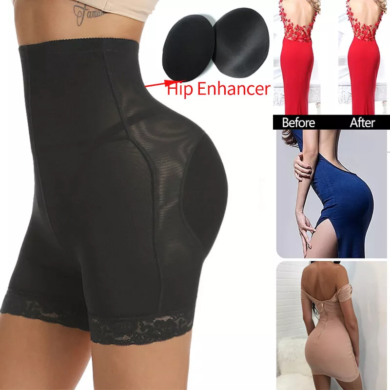 Women High Waist Shapewear Seamless Butt Lift Body Shaping Pants Hip  Enhancer Breathable Stretch Control Panties (A, S) at  Women's  Clothing store