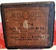 Melodee piano roll 5174 That's Why You Make Me Cry waltz ballad