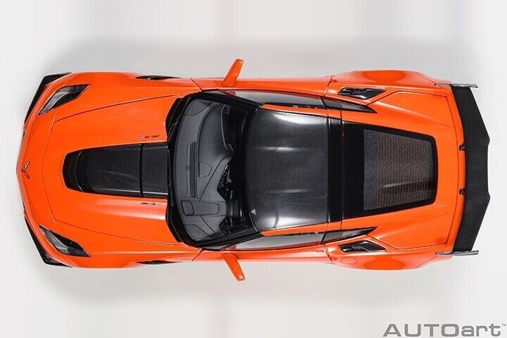 1/18 Chevrolet Corvette C7 ZR1 Sebring Orange Tintcoat 2019 Model