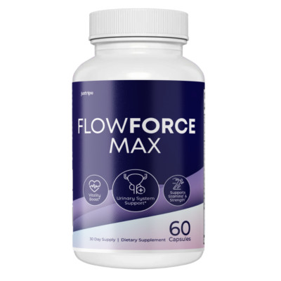 FlowForce Max For Men Vitality & Stamina Support Supplement - 60 Capsules