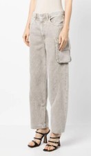 Agolde Cass Baggy Cargo Jeans In Farfetch Size 28 New W Defect -see Pic Sz 6