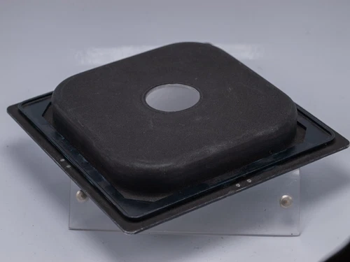 Linhof Kardan 4x5" Camera 20mm Recessed Lens Board 162mm Square - Copal 0 Hole
