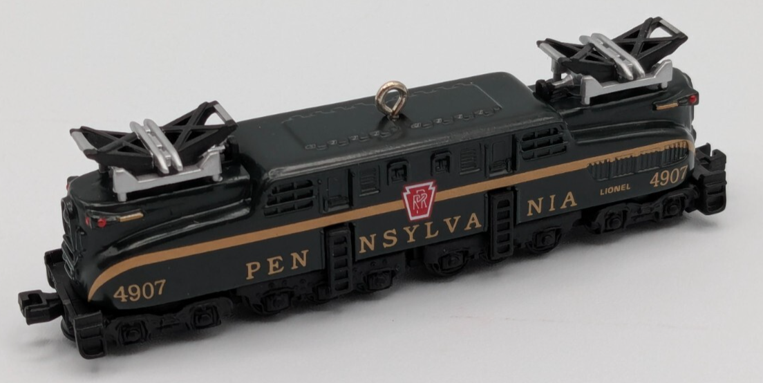 1998 Hallmark Keepsake Lionel Train Series GG-1 Pennsylvania Locomotive 3rd Edition