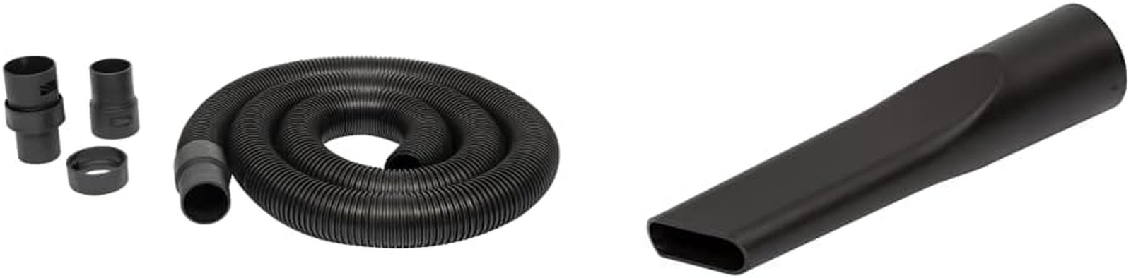 9050333 Hose, 2-1/2 In. Diameter X 8 Ft. Length, Long Reach, Black, (1