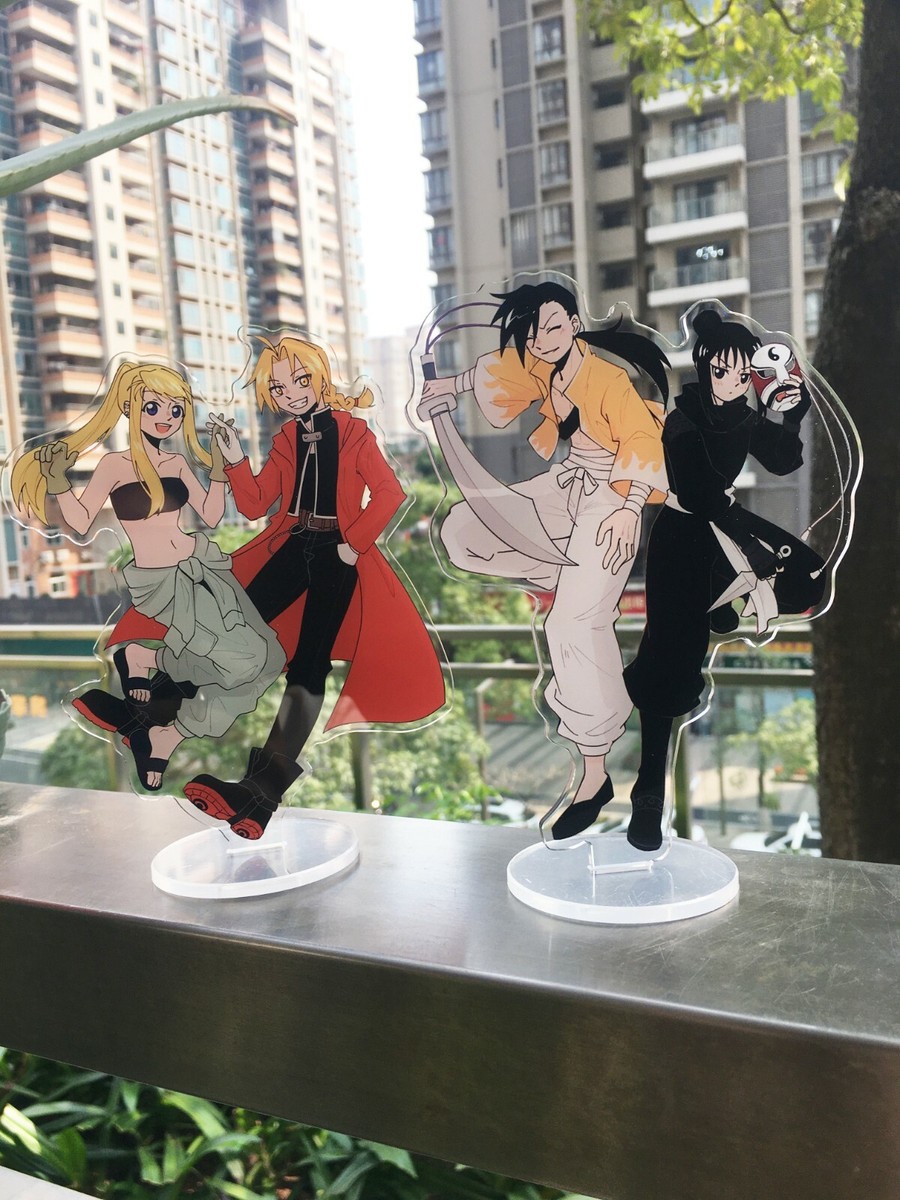 Fullmetal Alchemist Edward Elric Winry Ling Yao Lan Fan Acrylic