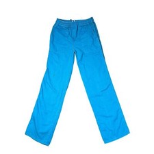 Vintage 70s Sweet Orr Uniform Twill Pants S Blue Drawstring Waist Pockets