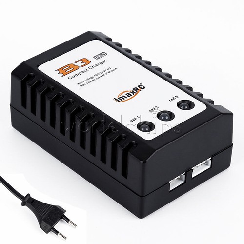 iMaxRC iMax B3 Pro Compact 2S 3S Lipo Balance Caricabatteria per Elicottero RC - Foto 7 di 24