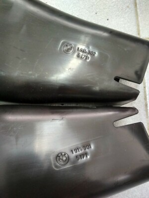 BMW E28 front spoiler air channels L+R !!NEW!! GENUINE 51711915301 