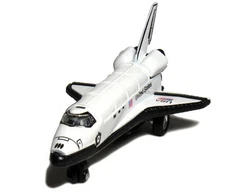 5" Space Shuttle NASA Replica diecast toy model Pull back and go action NEW