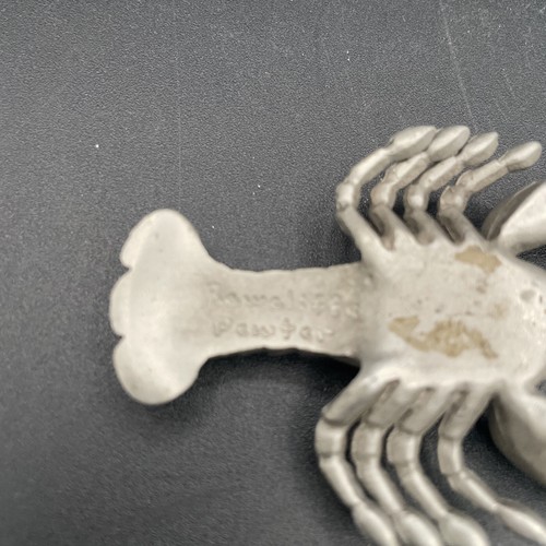 Davis Rawcliffe Pewter - Lobster - Diorama Silver Mini Sea Figurine - Picture 4 of 5