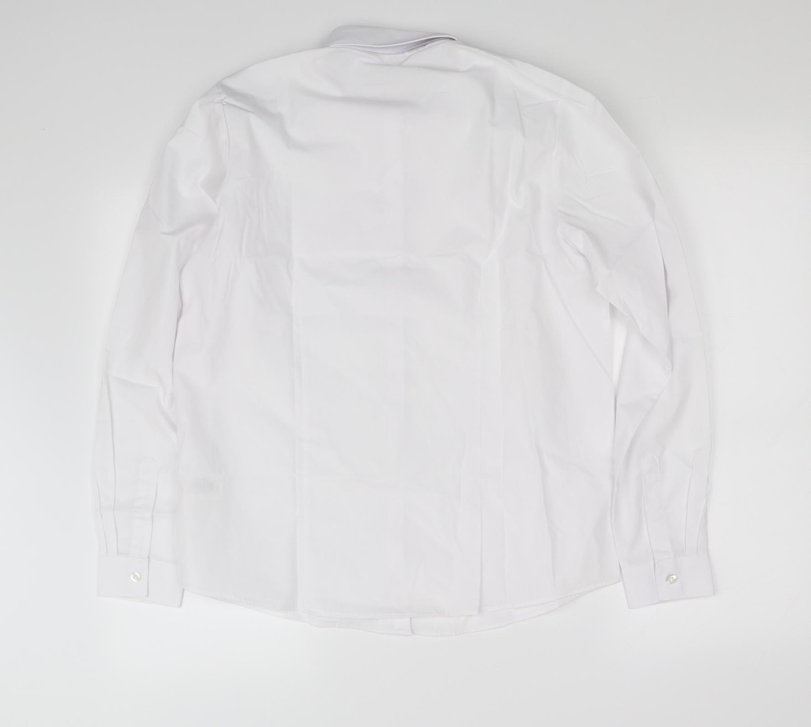 Girls UK Size 15-16 Years George White Basic Button-Up image 2