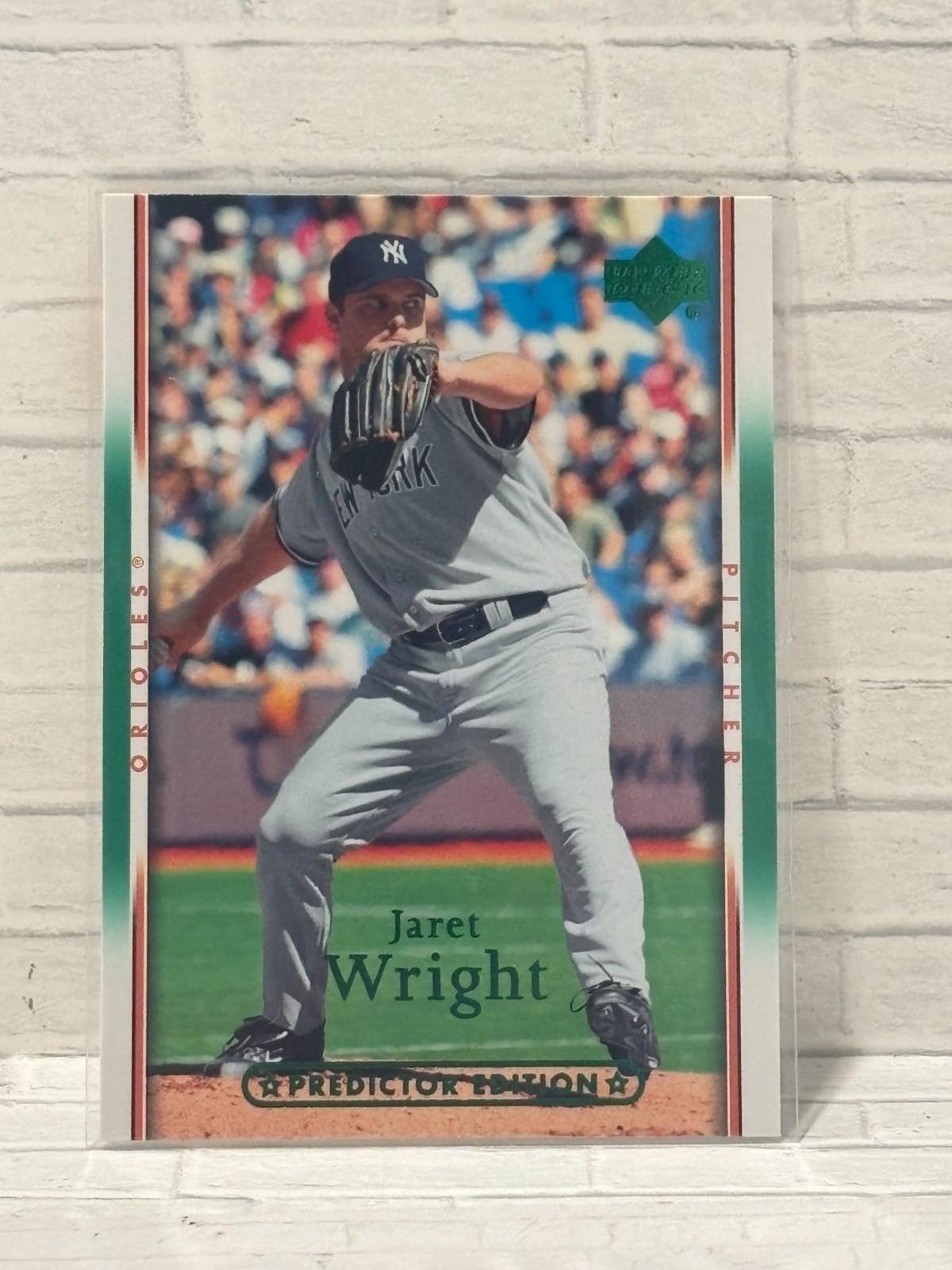 2007 Upper Deck Predictor Green (Rare Parallel)  #175 Jaret Wright