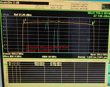SZHUASHI-rf Signal Power Amplifier Module,500-700MHz, 50W, 47dBm, Customizable