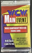 1995 WCW Main Event Sealed Wrestling Cards