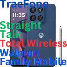 NEW WALMART FAMILY MOBILE MOTO G STYLUS 5G 2025 6.7" 128GB ANDROID 16 SMARTPHONE