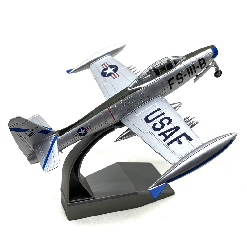 1:72 USAF Republic F-84 Thunderstreak Fighter Model Diecast