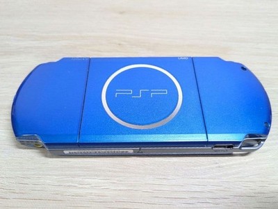 SONY PSP-3000 Vibrant Blue Console Boxed 4GB Memory Stick AC