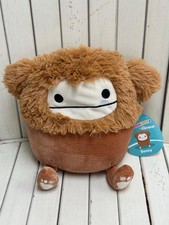 NEW Squishmallows SQUISHAROYS 8 Inch Benny the Brown Corduroy BigFoot Yeti