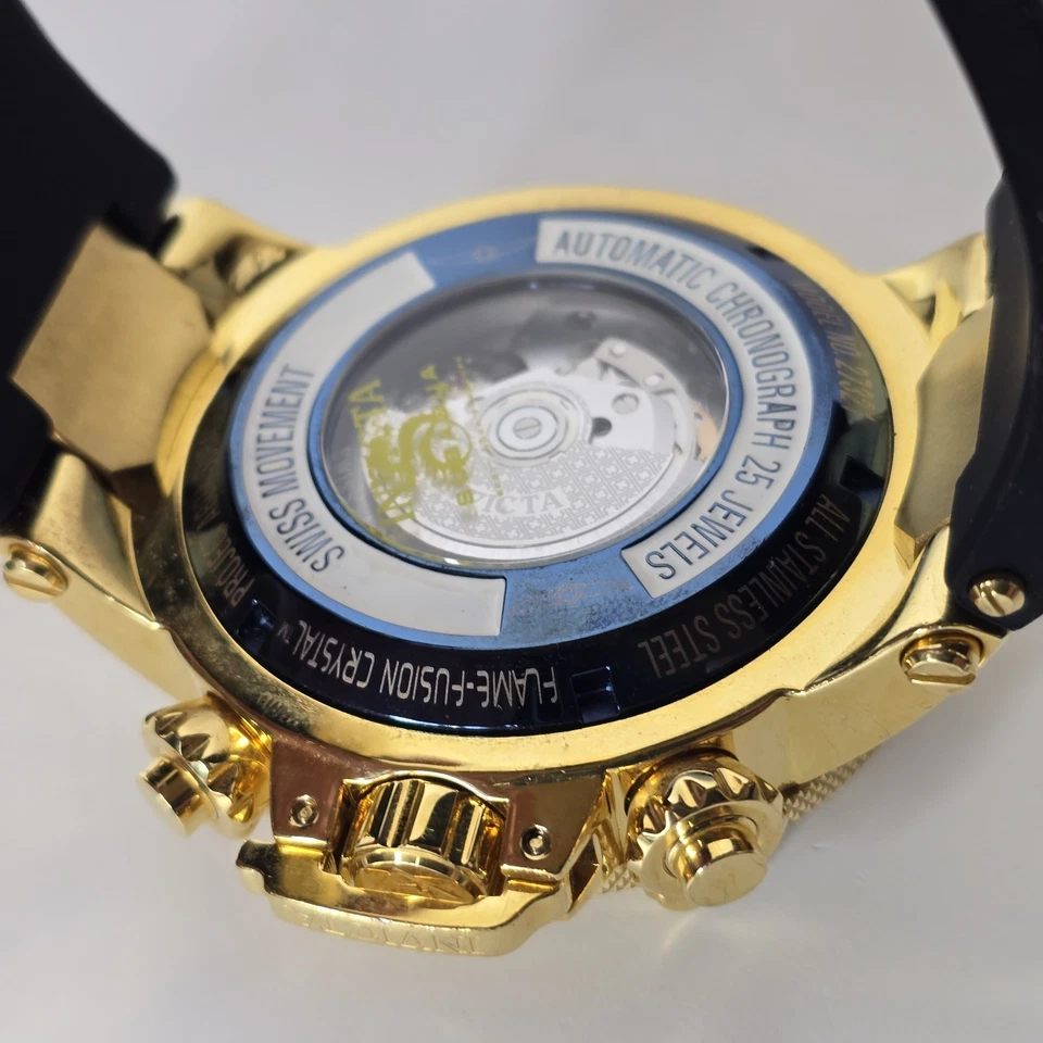 Reloj Cronógrafo Automático Invicta Subaqua Noma III Grand SW500 56mm Negro Foto 2 de 4