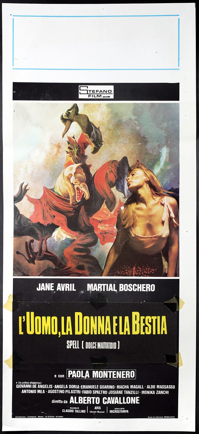 Locandina di L'uomo la donna e la bestia (1977)
