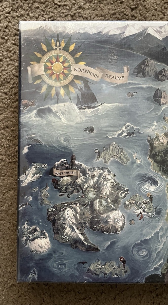 DARK HORSE JUL180514 The Witcher 3: Wild Hunt World Map Deluxe