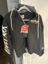 Hyde Park Your Not Invited Coat Size Small New with Tags Black Faux Leather