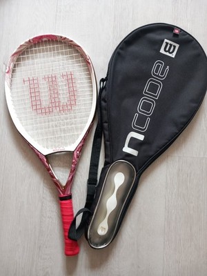 Wilson Tennisschläger W3 Gypsy Rose. 4 1/4 HS 2: 251 Gr. Kaum benutzt.