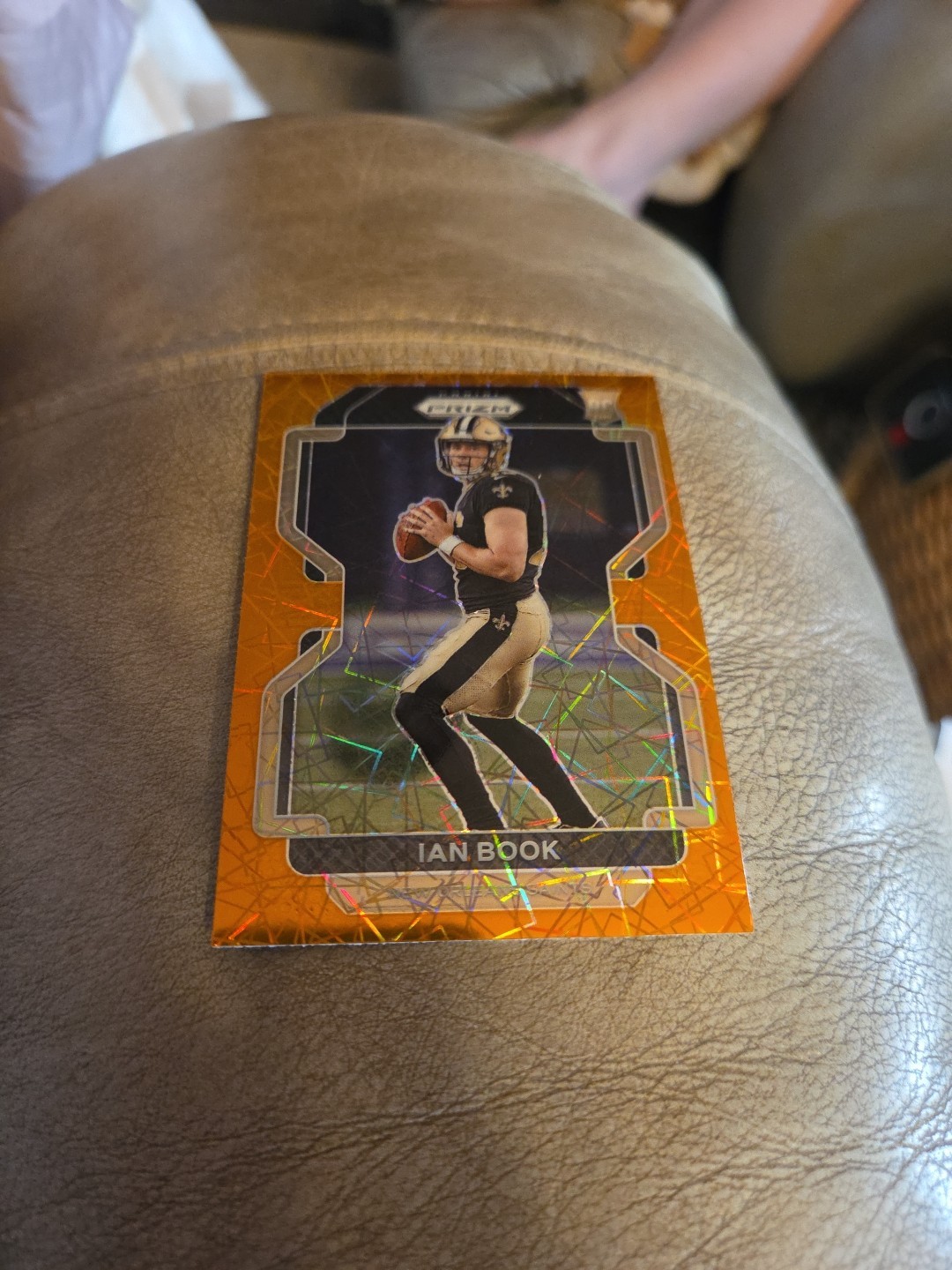 2021 Panini Prizm IAN BOOK Rookie RC #357 Orange Lazer Prizm