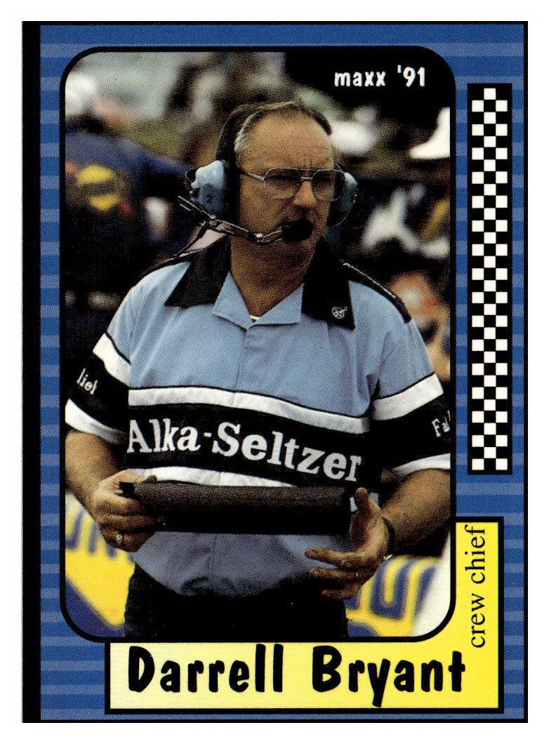 Darrell Bryant 1991 Maxx #129 Jimmy Means Racing NASCAR RACING *378