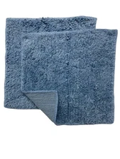 Janey Lynn Design Cornflower Blue Shaggies 10 x10 Washcloth - 2 Pack