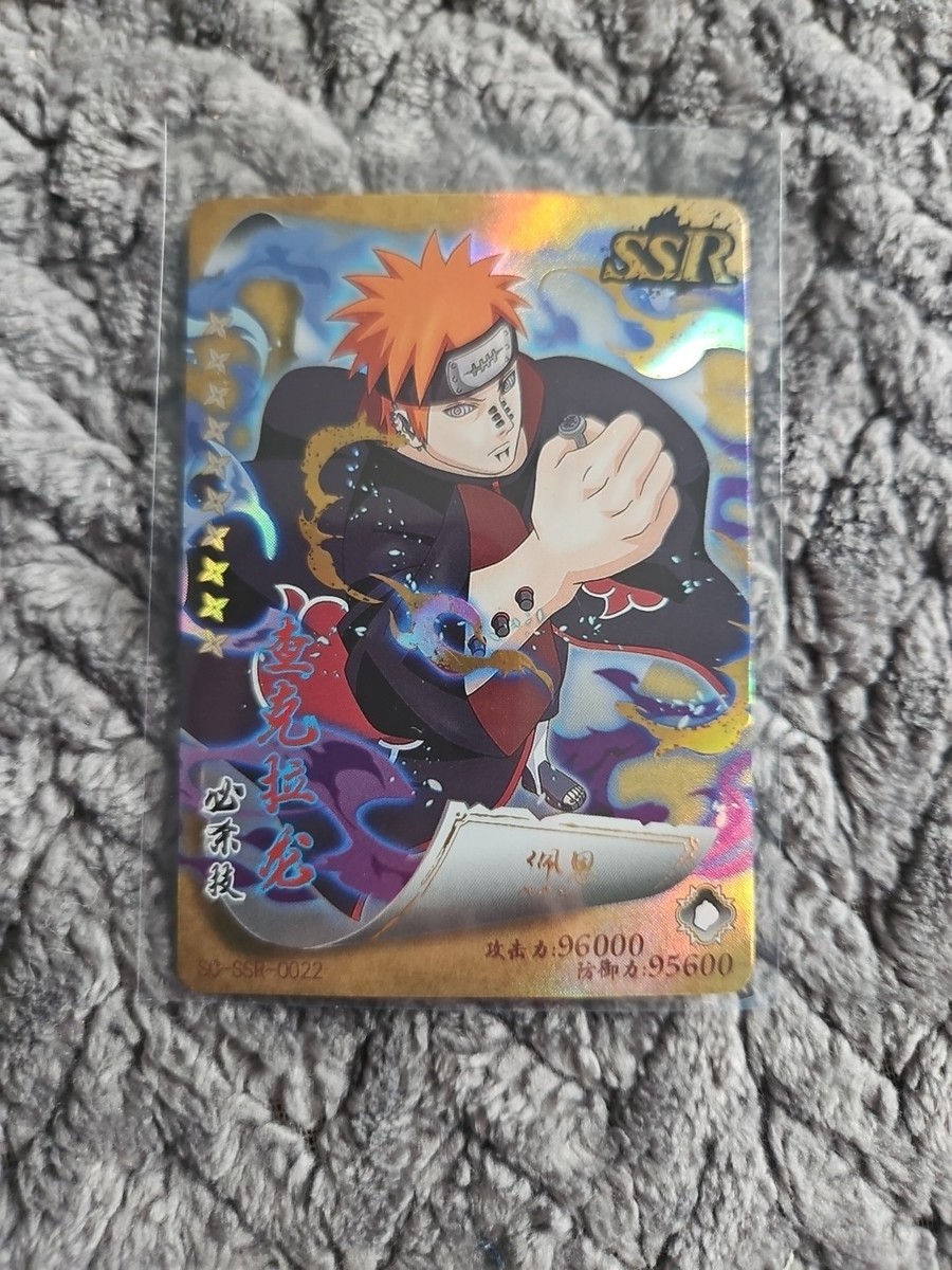 Naruto Kayou Premium Booster Tendo Pain SC-SSR-0022 Foil Holo PACK FRESH