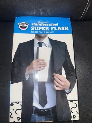 BigMouth Inc Giant Stainless Steel Flask Half Gallon Size New