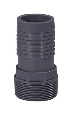 Pool Piping - pair of 1-1/2'' Pipe Thread x 1-1/2'' Hose Adapters 